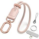 SURPHY Phone Wrist Strap, Keychain Wristlet, Phone Strap Charm with Tether Tab, Cellphone Lanyard Wrist, Key Chain for Women