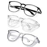 SQIMZAR 3 PCS Safety Glasses Goggles For Women Nurses Protective Eyewear,Anti Fog Safety Goggles