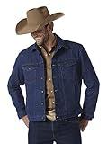Wrangler mens Cowboy Cut Western Unlined Denim Jacket outerwear, Denim, X-Large US