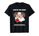 Year of The Sheep Chinese Zodiac Lunar New Year T-Shirt