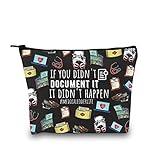 Medical Coder Gift Clinical Coder Medical Biller Gift If You Didn’t Document It It Didn’t Happen Makeup Bag for Medical Billing Specialist Team (MEDICALCODERLIFE)