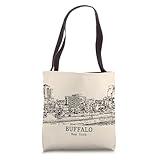 Buffalo New York Vintage Retro Travel Souvenir Tote Bag