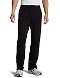 Russell Athletic Men's Dr-Power Fleece Open Bottom Pocket Pant, Black, XX-Large