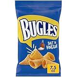 Bugles Salt and Vinegar Crispy Corn Snacks, 7.5 oz
