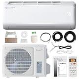 Albott 9000 BTU Mini Split Air Conditioner Heat Pump, Inverter Ductless AC, Cools up to 450 Sq. Ft, Energy-Efficient with Self-Cleaning, SEER2 18.5, 220V