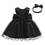LZH Baby Girl Dresses,Baptism Dress for Baby Girl Baptism, Newborn Girls Flower Girl Dress for Party