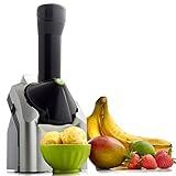 Yonanas Classic Frozen Fruit Soft Serve Maker for Healthy Vegan and Dairy-Free Treats, 200W Silver Machine with 36 Recipes, BPA Free, Easy to Clean, Quick and Simple to Use