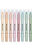 DIVERSEBEE Bible Highlighters and Pens No Bleed, 8 Pack Assorted Colors Gel Highlighters Set, Cute Bible Markers Study Journaling School Supplies and Accessories (Pastel)