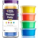 Special Supplies Therapy Putty for Teens and Adults - Resistive Hand Exercise Stress Relief Therapy Putty Kit, Set of 4 Strengths, Three Ounces of Each Putty (Primary Colors)