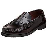 School Issue Simon 4001 Loafer (Little Kid/Big Kid),Burgundy,7 M US Big Kid