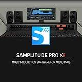 SAMPLITUDE Pro X8 - The Master of Pro Audio | Recording, Editing, Mixing & Mastering | Audio Software | Music Program | for Windows 10/11 PC | 1 PC License