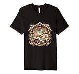 Cottagecore Rustic Winter Cozy Fox Premium T-Shirt