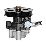 PHOBOOS Power Steering Pump Compatible with Toyota Sienna 2004-2006 V6 3.3L, with Outlet & Pulley, Smooth Steering, Low Noise, High Durability, Ref. 21-5362