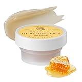 SKINFOOD Honey Sugar Lip Sleeping Mask, Lip Mask for Overnight, Korean Lip Care Product for Severely Chapped Lips, Hydrating Lip Butter for Dry Lips, Manuka Honey Lip Balm (0.71 fl. oz.)