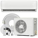 Mountman 12000 BTU Mini Split AC/Heating System,19 SEER2 110/120V Energy Efficient Ductless Inverter System,Cools Up to 750 Sq.Ft with Pre-Charged Condenser,Heat Pump & Installation Kits