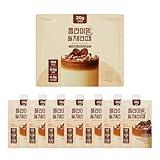 Flimeal Dolce Latte Protein Shake, 20g Protein, Low Sugar, Keto-Friendly Meal Replacement Shake, 1.59oz, 7packs, With Crunchy Protein Crisps