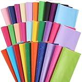 3 Otters 150 Sheets Tissue Paper, 14x20 Inch Tissue Paper for Gift Bags 30 Colors Gift Wrap Supplies Bulk for Crafts Party Decorations Art Projects