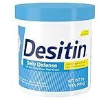 Desitin Daily Defense Baby Diaper Rash Cream with 13% Zinc Oxide, Barrier Cream to Treat, Relieve & Prevent Diaper Rash, Hypoallergenic, Dye-, Phthalate- & Paraben-Free, 16 oz