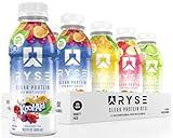 RYSE Clear Protein Shake - Variety Pack - 100 Calories, 22g Whey Isolate Protein, Sugar-Free, 0g Fat & Lactose-Free - Refreshing Ready-to-Drink Beverage - 16.9 fl oz Bottles (12-Pack)
