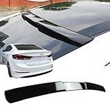 NEESPOC Rear Window Roof Spoiler Visor Wing Compatible with Hyundai Elantra 2017 2018 Sedan ECO/Limited/SE/SEL/Value Edition/Sport Gloss Black Exterior Accessories