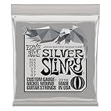 Ernie Ball John Mayer Silver Slinky Nickel Wound Electric Guitar Strings - 10.5-47 Gauge