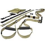 TRX Tactical Gym Suspension Trainer, Home Gym Kit, Fitness Training Designed for Military Veterans, Home Gym System with Exercise Straps