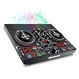 Numark Party Mix Live - DJ Controller with Built in Speakers, Party Lights and DJ Mixer, Complete Dj Set with Mixer and Audio Interface + Serato DJ Lite