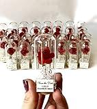 10pcs Favors, Wedding Favors for Guests, Wedding Favors, Dome, Custom Favors, Beauty and the Beast, Quinceanera, Sweet 16, Rose Dome Favors