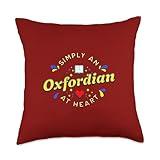 Simply Oxfordian Heart Shakespeare Authorship Question Throw Pillow