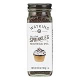 Watkins Chocolate Decorating Sprinkles, No Artificial Dyes, Kosher, 3.5 Ounce, 1-Pack