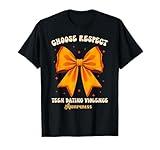 Teen Dating Violence Awareness February wear Orange T-Shirt