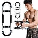 Twister Arm Trainer, Adjustable Chest Workout Equipment, Arm Trainer for Men, Chest Trainer for Men, Shoulder Muscle Training, Portable Spring Resistance Home Fitness Equipment(5. Resistance)