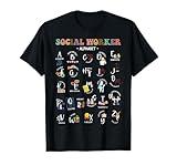 Social Worker Alphabet ABCs Funny Social Work Month T-Shirt