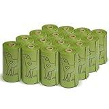 240 Count 13” x 9”Dog Poop Bags Rolls, Leakproof Strong & Sturdy Waste Bags for Doggie Cat Pet
