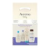 Aveeno Baby Bathtime Solutions Mommy & Me Gift Set, Baby Wash & Shampoo, Calming Bath, Daily Moisturizing Lotion & Stress Relief Body Wash for Mom, Nourishing Oat, Registry Must Haves, 4 items