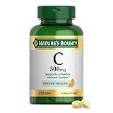 Nature's Bounty Vitamin C, Supports a Healthy Immune System, Vitamin Supplement, 500mg, 250 Tablets
