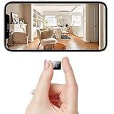 Mini Wireless Security Camera, Small 1080P HD Magnetic Home WiFi Micro Camera Nanny Cam with Motion Detection, Cloud & SD Storage, Night Vision, Tiny Cameras for Home Pet Baby Office Indoor Outdoor