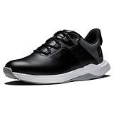 FootJoy Men's Prolite Previous Season Style Golf Shoe, Black/Grey/White, 10