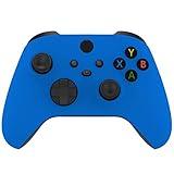 eXtremeRate Blue Replacement Shell for Xbox Series X & S Controller - Personalized Upgrade - Soft Touch Grip Custom Cover Gaming Case Faceplate for Xbox Core Controller