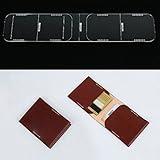 BAENRCY Card Holder Acrylic Template Leather Pattern Acrylic Leather Pattern Leather Templates for Card Bag