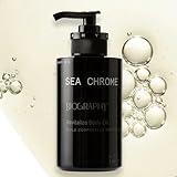 Biography Sea Chrome Revitalize Body Oil, 140ml- Luxury After Shower Moisturizer & Hydrator for Women. For Skin Tightening & Healthy Glow w/Guarana Seed Caffeine, Argan & Jojoba Seed Oil