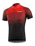 BERGRISAR Men's Cycling Jerseys Short Sleeves Bike Shirt