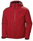 Helly-Hansen Alpha 3.0 Jacket for Men - Premium Waterproof Insulated Skiing Jacket with Breathable Fabric and Ventilation, 222 Alert Red - XL