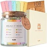BLIEVE- Bible Verse Jar, Read Me When Bible Verses Jar For Daily Encouragement, Inspirational Prayer & Reflection, Christian Gifts For Women and Men, Religious Graduation Gifts For Her, Gift For Mom