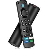 Remote Control Replacement for AMZ Fire Smart TV Stick (2nd Gen/3rd Gen/4K/4K Max/Lite) TV Cube, for Insignia/Pioneer Smart TV 3rd Gen