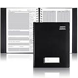 Fuyoooo Jobsite Journal 7 x 10 Inch Construction Daily Log Activity Record Construction Planner for Work Project Job Management