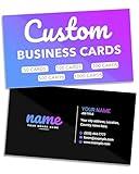 Custom Business Cards - 16pt Glossy - Made in the USA (50 to 10,000 Cards)