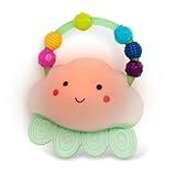 B. toys – Baby Light – Up Cloud Rattle – Rain – Glow Squeeze – Sensory Development & Comfort - Teething Rattle Toys for Babies 3+ Years Months