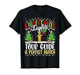 Christmas Light And Tour Guide Xmas - Tour Guide Christmas T-Shirt