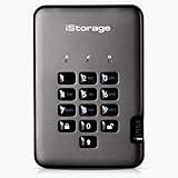 iStorage diskAshur PRO2 HDD 1TB | Secure Portable Hard Drive | FIPS Level 3 certified | Password Protected | Dust/Water-Resistant | Hardware encryption